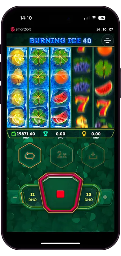 Скриншот слота Burning Ice 40