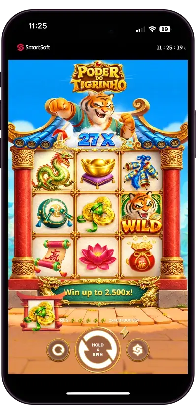 Скриншот слота Power of Tiger